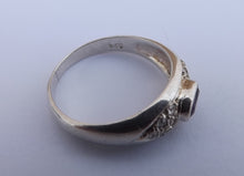 Load image into Gallery viewer, Amethyst &amp; Sterling Silver Ring (size 8)
