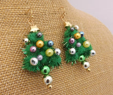 Load image into Gallery viewer, Christmas Tree Earrings
