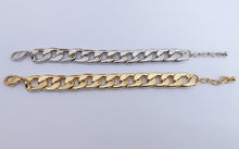 Load image into Gallery viewer, Chunky Chain Silver Tone Bracelet
