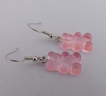 Load image into Gallery viewer, Light Pink Gummy Bear Acrylic Earrings
