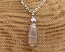 Load image into Gallery viewer, Light Purple Acrylic Drop Pendant Necklace
