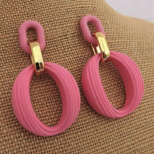 Load image into Gallery viewer, Frosted Acrylic Earrings (4x colour options)
