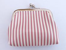 Load image into Gallery viewer, Striped Vintage Style Coin Purse (Multiple Colour Options)
