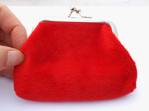 Velvety Vintage Style Coin Purse