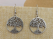 Load image into Gallery viewer, Tree of Life Earrings (Silver or Bronze)
