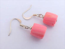 Load image into Gallery viewer, Soft Pink Kathryn Design Bead Drop Earrings
