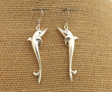 Load image into Gallery viewer, Sterling Silver Dolphin Earrings
