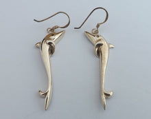 Load image into Gallery viewer, Sterling Silver Dolphin Earrings
