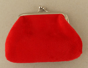 Velvety Vintage Style Coin Purse