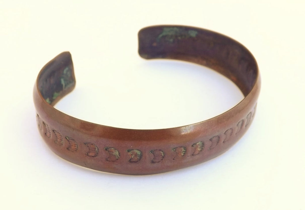 Vintage Copper Cuff Bracelet